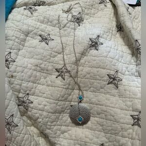 Long necklace can be a stacker or worn by itself